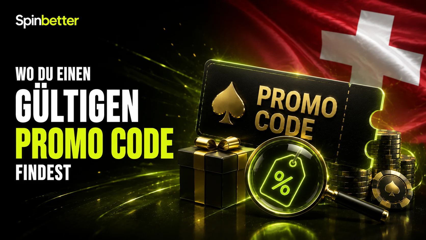 Promo-Code-Ticket mit Lupe: so erkennst du einen gültigen Code